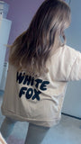 BEIGH WHITE FOX PRINTED JUMPER