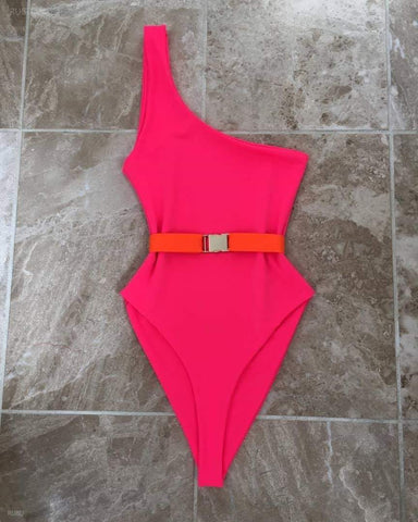 Sian Swimwear neon pink