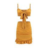 Louise Two Piece Mustard