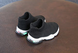 Pure Colour Soft Sole Kids Runners Black