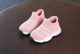 Pure Colour Soft Sole Kids Runners Pink
